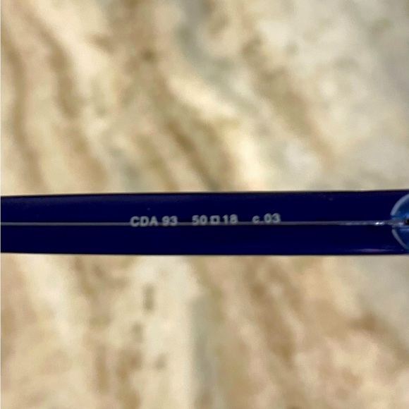 NEW WITH TAGS Cote d’Azur glasses frame, model CDA93 with case - Picture 6 of 6